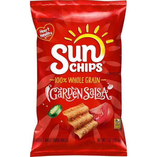 Sunchips, Garden Salsa Chips, 7 oz