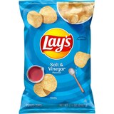 Lay's, Salt & Vinegar Chips, 7.75 oz, thumbnail image