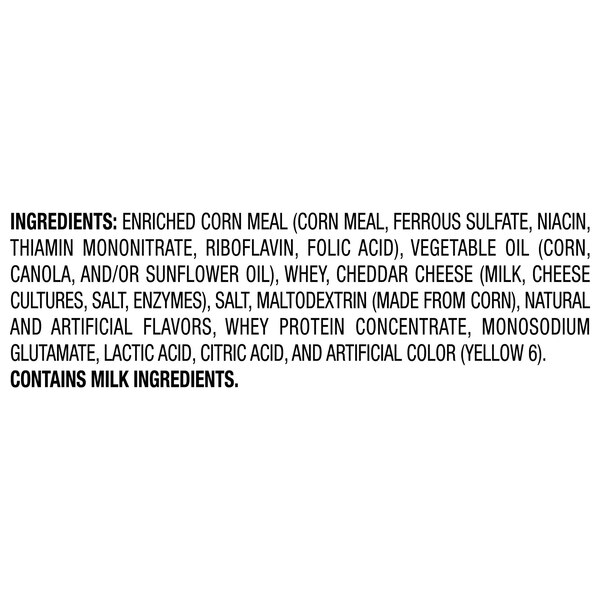 Cheetos Crunchy Cheese Flavored Snacks. 3.25 oz