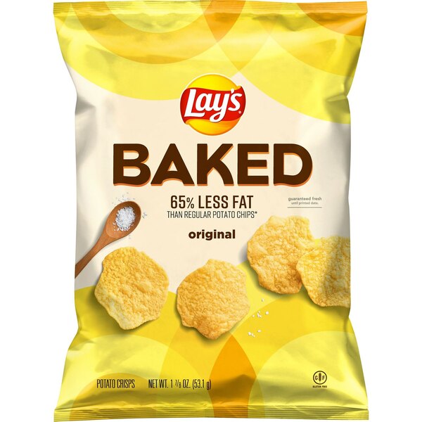 Lay's, Baked Regular Chips, 1.87 oz
