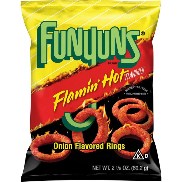 Funyuns, Hot Onion Ring Snacks, 2 oz