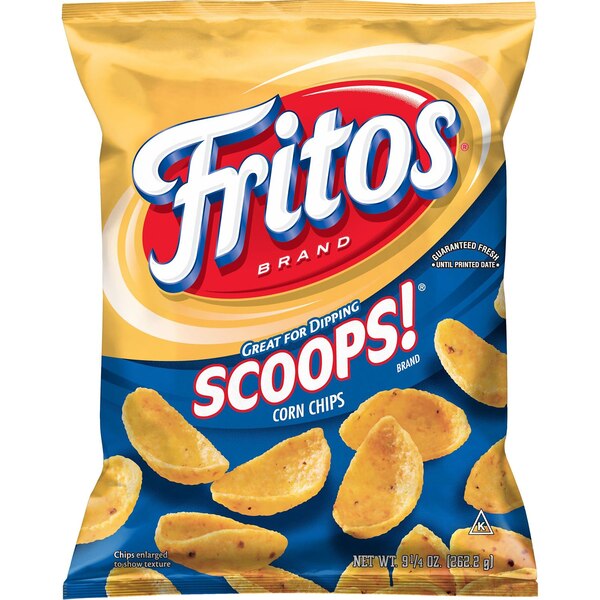 Fritos, Corn Chip Scoops, 9.25 oz