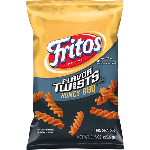 Fritos, Honey BBQ Corn Chip Twists, 3.37 oz
