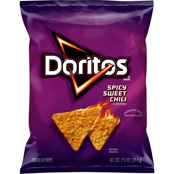 Doritios, Sweet Chilli Chips, 2.62 oz