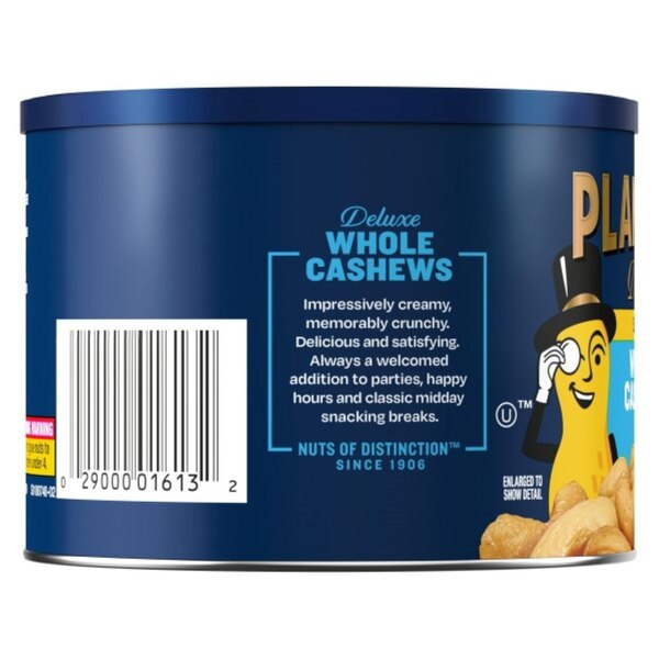 Planters, Deluxe Whole Cashews, 8.5 oz