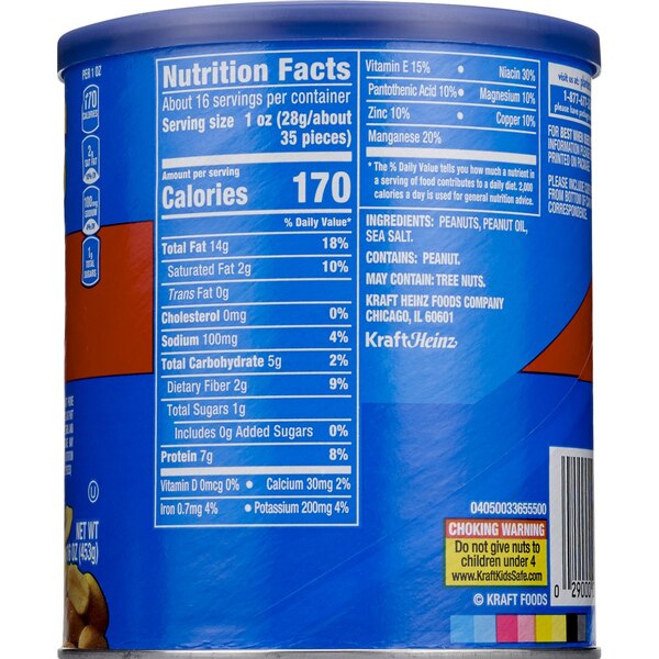 Planters Party Pack Cocktail Peanuts, 16 oz
