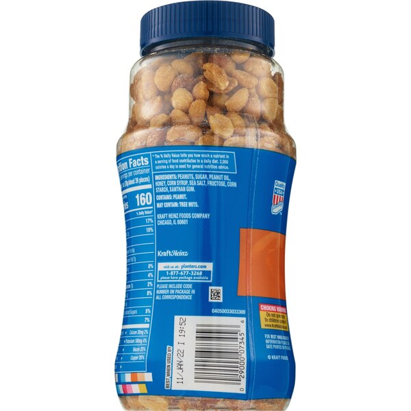 Planters Honey Roasted Peanuts