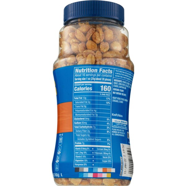 Planters Honey Roasted Peanuts