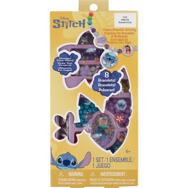 Disney Stitch Charm Bracelet Activity Set