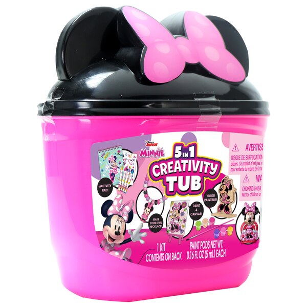Disney 5-in-1 Creativity Tub, Assorted Characters, 1 ct