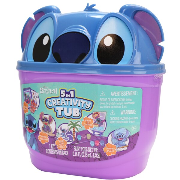 Disney 5-in-1 Creativity Tub, Assorted Characters, 1 ct