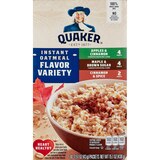 Quaker Instant Oatmeal Flavor Variety, 15.1 oz, thumbnail image