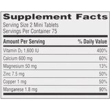 Caltrate 600+D3 Plus Minerals Mini (150 Count) Calcium & Vitamin D3 Supplement Mini Tablet, 600 mg, thumbnail image