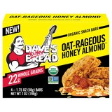 Dave's Killer Bread, Oat-Rageous Honey Almond Organic Snack Bars, 4 Individually Wrapped Snack Bars, 7 oz, thumbnail image