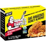 Dave's Killer Bread, Oat-Rageous Honey Almond Organic Snack Bars, 4 Individually Wrapped Snack Bars, 7 oz, thumbnail image
