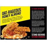 Dave's Killer Bread, Oat-Rageous Honey Almond Organic Snack Bars, 4 Individually Wrapped Snack Bars, 7 oz, thumbnail image