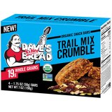 Dave's Killer Bread, Trail Mix Crumble Organic Snack Bars, 4 Individually Wrapped Snack Bars, 1.75 oz, thumbnail image