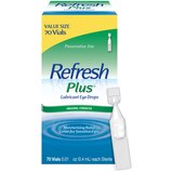 Refresh Plus Preservative Free Lubricant Eye Drops, 70 ct, 0.01 fl oz (0.4 mL), thumbnail image