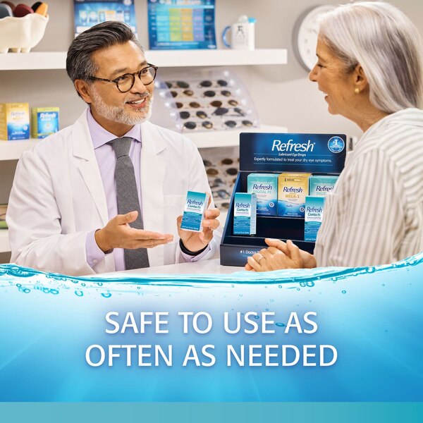 Refresh Contacts, Contact Lens Comfort Drops, 0.4 fl oz (12 mL)