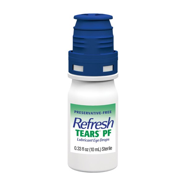 Refresh Tears Preservative Free Lubricant Eye Drops, 0.33 OZ