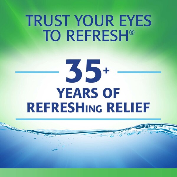 Refresh Tears Preservative Free Lubricant Eye Drops, 0.33 OZ