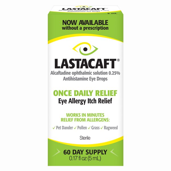 Lastacaft Once Daily Eye Allergy Itch Relief Drops