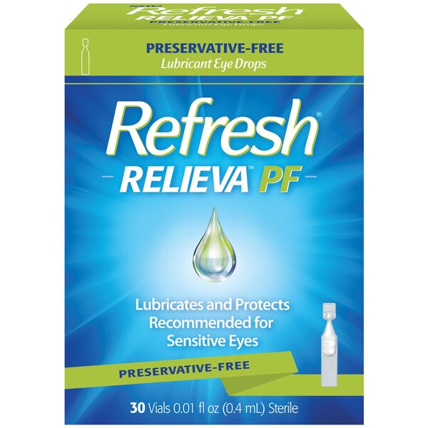 Refresh Relieva PF Preservative-Free Tears, 30 ct, 0.01 fl oz (0.4 mL)