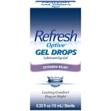 Refresh Optive Lubricant Eye Gel Drops, 0.33 fl oz (10 mL), thumbnail image