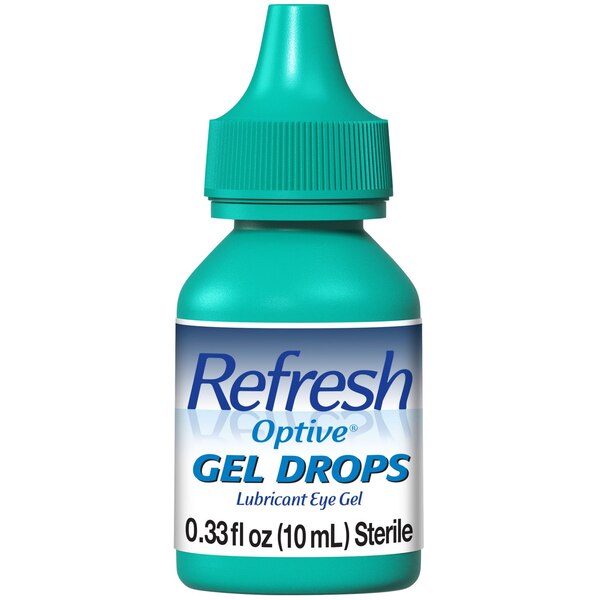 Refresh Optive Lubricant Eye Gel Drops, 0.33 fl oz (10 mL)