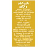 Refresh Optive Mega-3 Preservative-Free Lubricant Eye Drops, 30 ct, 0.01 fl oz (0.4 mL), thumbnail image 4 of 10