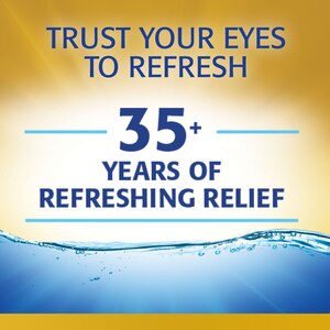 Refresh Optive Mega-3 Preservative-Free Lubricant Eye Drops, 30 ct, 0.01 fl oz (0.4 mL)