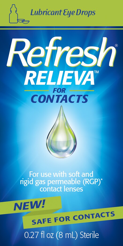 Refresh Relieva For Contacts - Gotas lubricantes para ojos