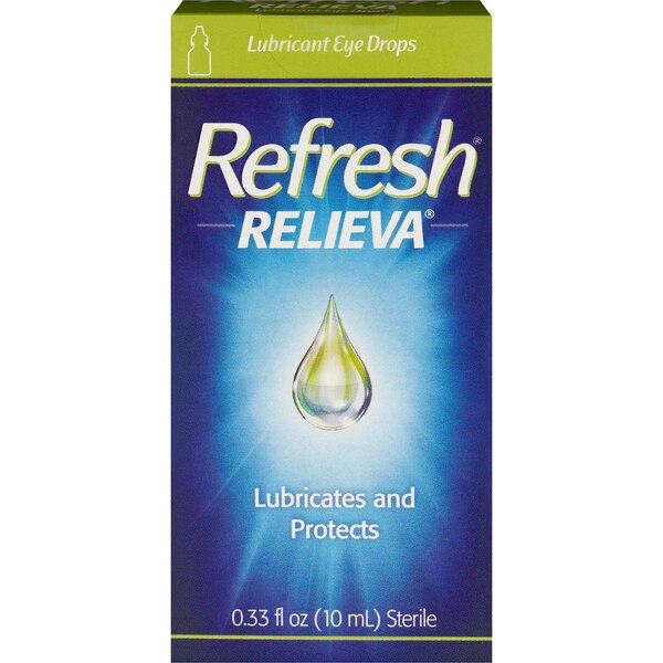 Refresh Relieva Lubricant Eye Drops, 0.33 fl oz (10 mL)