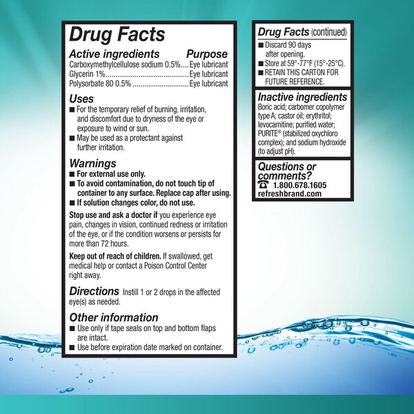 Refresh Digital Lubricant Eye Drops, 0.33 fl oz (10 mL)