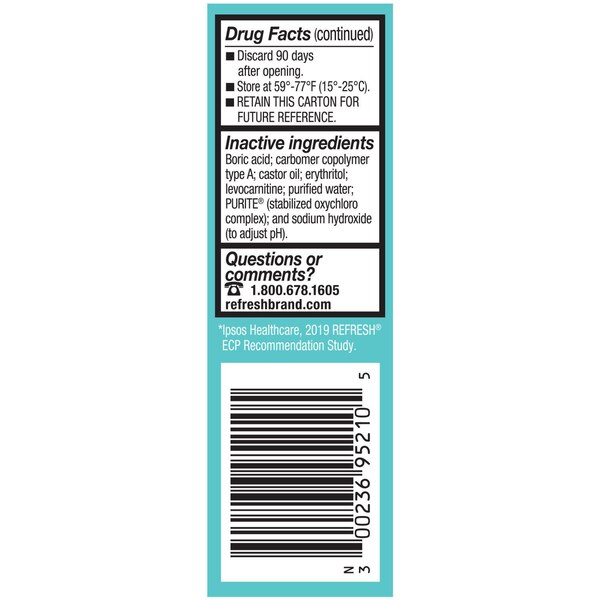 Refresh Digital Lubricant Eye Drops, 0.33 fl oz (10 mL)