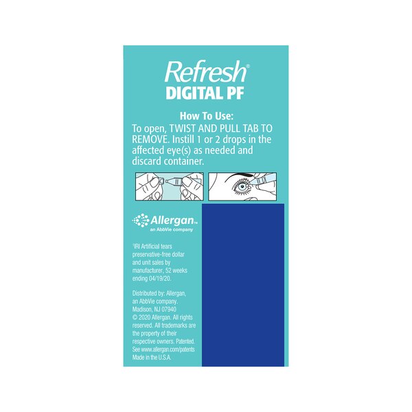 Refresh Digital PF Preservative-Free, 30 ct, 0.01 fl oz (0.4 mL)