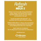 Refresh Optive Mega-3 Preservative-Free Lubricant Eye Drops, 60 ct, 0.01 fl oz (0.4 mL), thumbnail image