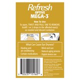 Refresh Optive Mega-3 Preservative-Free Lubricant Eye Drops, 60 ct, 0.01 fl oz (0.4 mL), thumbnail image