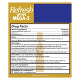 Refresh Optive Mega-3 Preservative-Free Lubricant Eye Drops, 60 ct, 0.01 fl oz (0.4 mL), thumbnail image