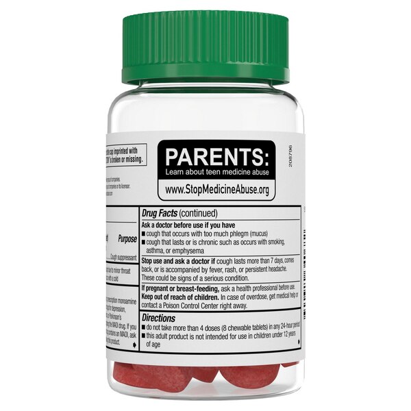 Robitussin Cough Relief Soft Chews, Berry, 20 CT