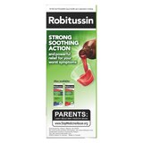 Robitussin Maximum Strength Severe Multi-symptom Cough, Cold, and Flu Relief Liquid, Raspberry, 8 OZ, thumbnail image