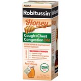 Robitussin Honey Cough + Chest Congestion DM Adult Max. Strength Day Liquid Syrup, 8 fl OZ, thumbnail image