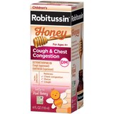 Robitussin Children's Honey Cough & Chest Congestion, 4 OZ, thumbnail image