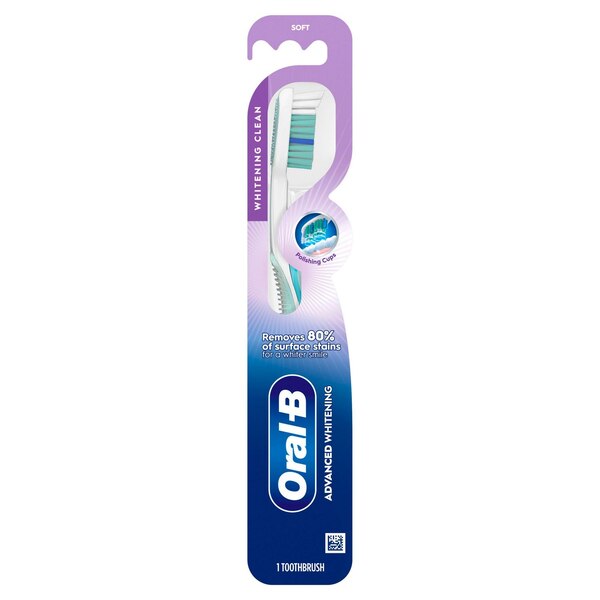 Oral-B Vivid Whitening Toothbrush, Soft Bristle, 1 CT