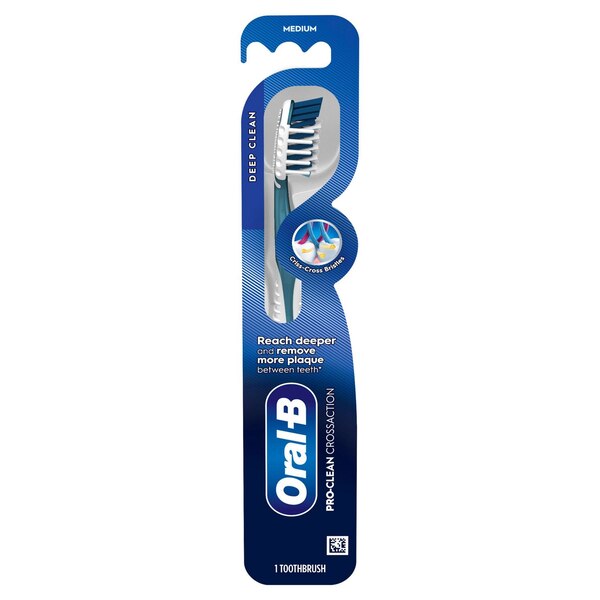 Oral-B Pro-Clean Crossaction Toothbrush , Medium Deep Clean