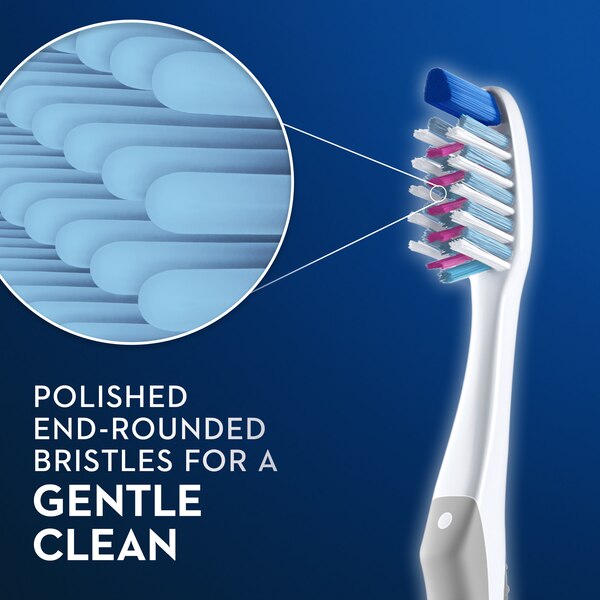 Oral-B CrossAction Deep Reach Manual Toothbrush, Medium Bristle