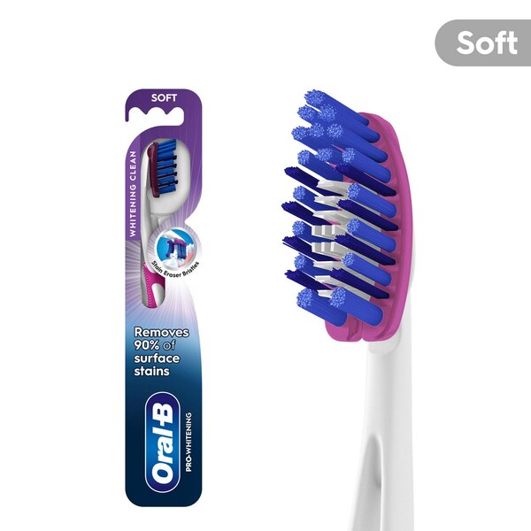 Oral-B Pro-Flex Stain Eraser Toothbrush, Soft Bristle
