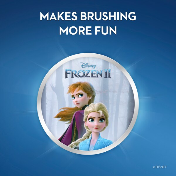 Oral-B Kid's Toothbrush featuring Disney's Frozen, Soft Bristles, for Children and Toddlers 3+, 2 Count
