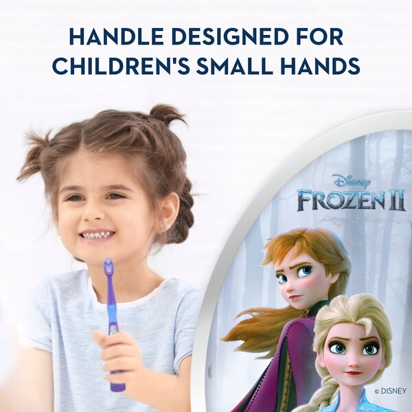 Oral-B Kid's Toothbrush featuring Disney's Frozen, Soft Bristles, for Children and Toddlers 3+, 2 Count