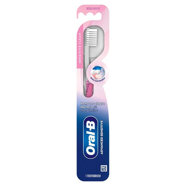 Oral-B Sensi-Soft Toothbrush, Extra Soft Bristle